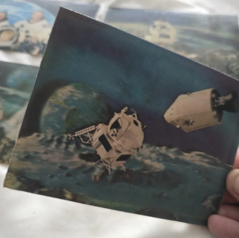 vintage NASA postcards